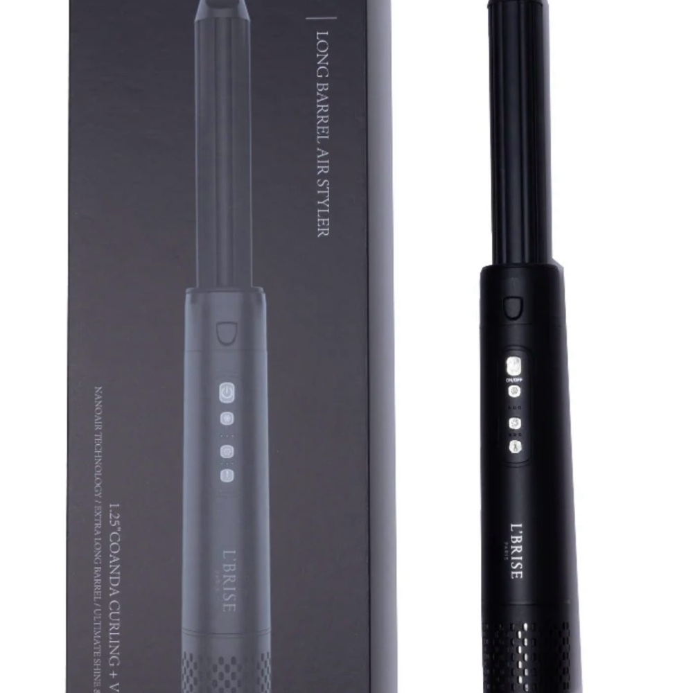 Black Long Barrel Hair Styler